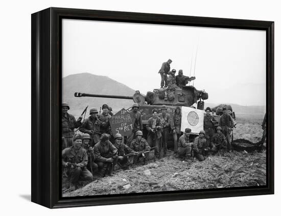 Korean War-Associated Press-Framed Premier Image Canvas