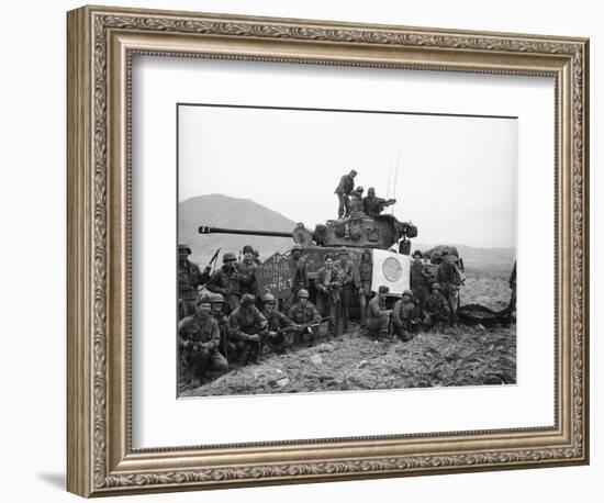 Korean War-Associated Press-Framed Photographic Print