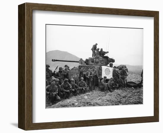 Korean War-Associated Press-Framed Photographic Print