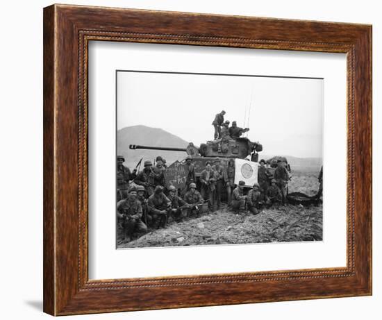 Korean War-Associated Press-Framed Photographic Print