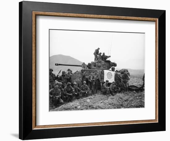 Korean War-Associated Press-Framed Photographic Print