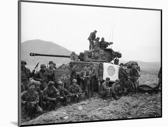 Korean War-Associated Press-Mounted Photographic Print