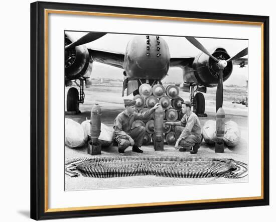 Korean War-Associated Press-Framed Photographic Print