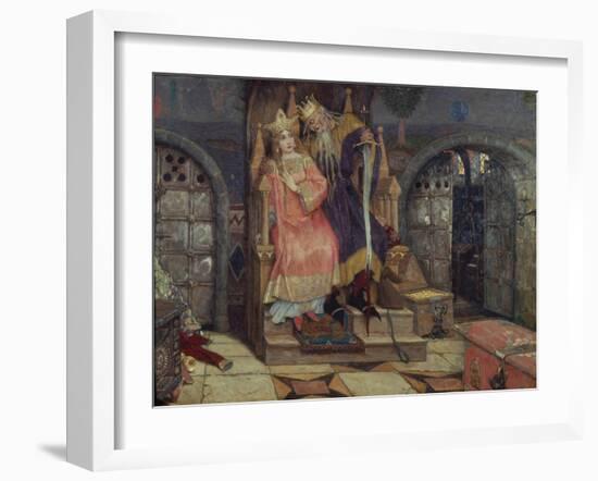 Koschei the Immortal, 1917-1926-Viktor Mikhaylovich Vasnetsov-Framed Giclee Print