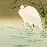 Farmer and Horse in the Water-Koson Ohara-Framed Giclee Print