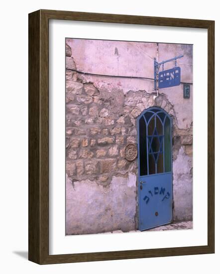 Kosov Synagogue in Tsfat, Israel-Jerry Ginsberg-Framed Photographic Print