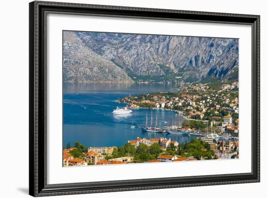 Kotor, Bay of Kotor, UNESCO World Heritage Site, Montenegro, Europe-Alan Copson-Framed Photographic Print