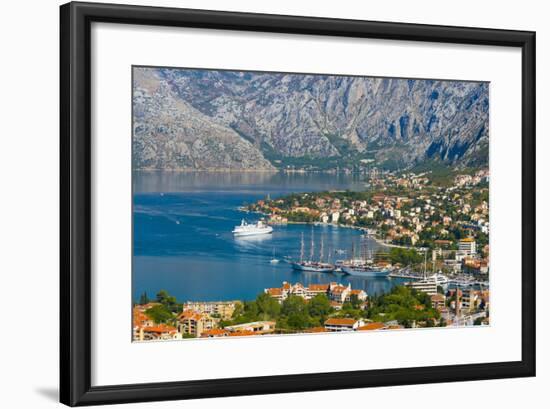 Kotor, Bay of Kotor, UNESCO World Heritage Site, Montenegro, Europe-Alan Copson-Framed Photographic Print