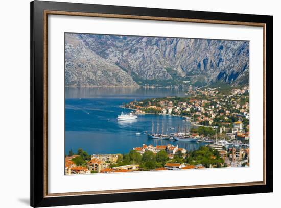 Kotor, Bay of Kotor, UNESCO World Heritage Site, Montenegro, Europe-Alan Copson-Framed Photographic Print