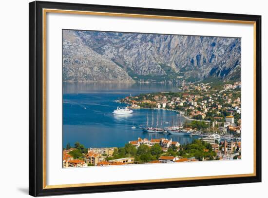 Kotor, Bay of Kotor, UNESCO World Heritage Site, Montenegro, Europe-Alan Copson-Framed Photographic Print