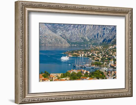 Kotor, Bay of Kotor, UNESCO World Heritage Site, Montenegro, Europe-Alan Copson-Framed Photographic Print