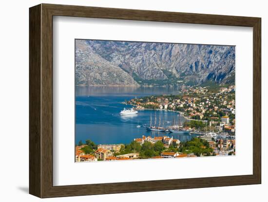 Kotor, Bay of Kotor, UNESCO World Heritage Site, Montenegro, Europe-Alan Copson-Framed Photographic Print