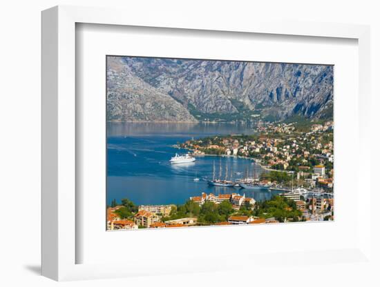 Kotor, Bay of Kotor, UNESCO World Heritage Site, Montenegro, Europe-Alan Copson-Framed Photographic Print