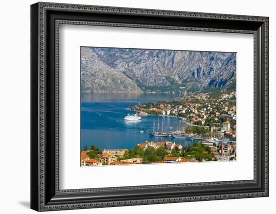 Kotor, Bay of Kotor, UNESCO World Heritage Site, Montenegro, Europe-Alan Copson-Framed Photographic Print