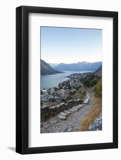 Kotor Old Town and Fortifications at Sunrise-Charlie Harding-Framed Photographic Print