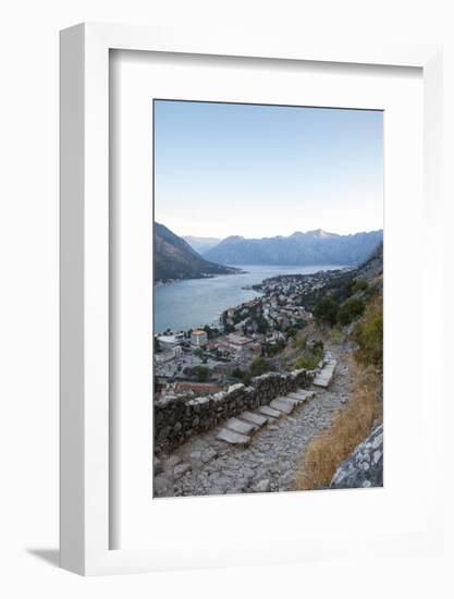 Kotor Old Town and Fortifications at Sunrise-Charlie Harding-Framed Photographic Print