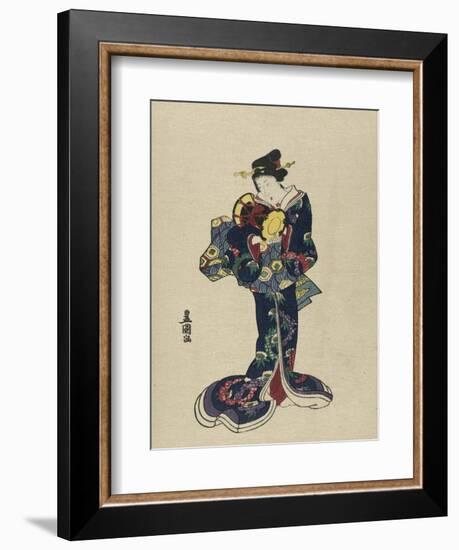 Kotsuzumi-Toyokuni-Framed Premium Giclee Print