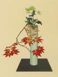 Horned Orange and Rose Used with a Vase Bearing the Signature of Chien-Lung to Form an Arrangement-Koun Ohara-Premium Giclee Print