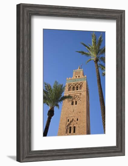 Koutoubia Minaret, Marrakesh, Morocco, North Africa, Africa-Guy Thouvenin-Framed Photographic Print