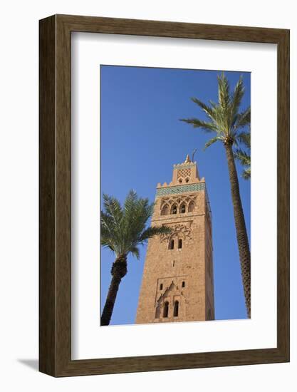 Koutoubia Minaret, Marrakesh, Morocco, North Africa, Africa-Guy Thouvenin-Framed Photographic Print