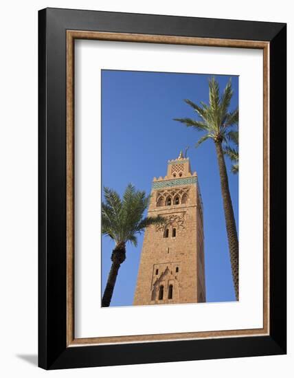 Koutoubia Minaret, Marrakesh, Morocco, North Africa, Africa-Guy Thouvenin-Framed Photographic Print