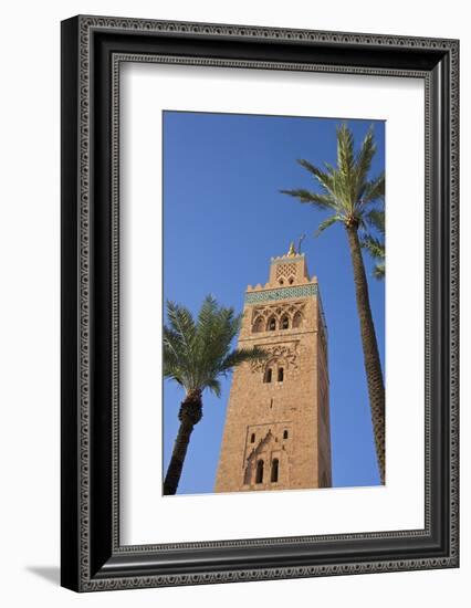 Koutoubia Minaret, Marrakesh, Morocco, North Africa, Africa-Guy Thouvenin-Framed Photographic Print