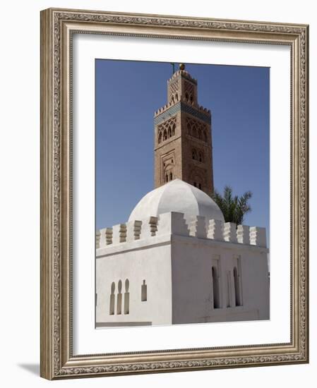 Koutoubia Minaret, Marrakesh, Morocco-De Mann Jean-Pierre-Framed Photographic Print