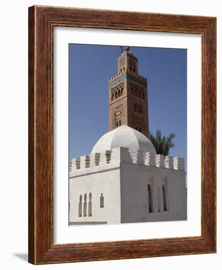 Koutoubia Minaret, Marrakesh, Morocco-De Mann Jean-Pierre-Framed Photographic Print