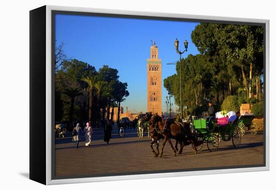 Koutoubia Mosque, UNESCO World Heritage Site, Marrakech, Morocco, North Africa, Africa-Neil Farrin-Framed Premier Image Canvas