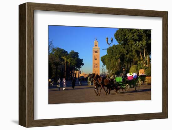 Koutoubia Mosque, UNESCO World Heritage Site, Marrakech, Morocco, North Africa, Africa-Neil Farrin-Framed Photographic Print