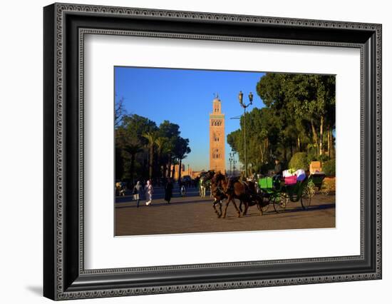 Koutoubia Mosque, UNESCO World Heritage Site, Marrakech, Morocco, North Africa, Africa-Neil Farrin-Framed Photographic Print