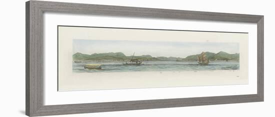 Kowloon Peninsular I-Antique Local Views-Framed Premium Giclee Print