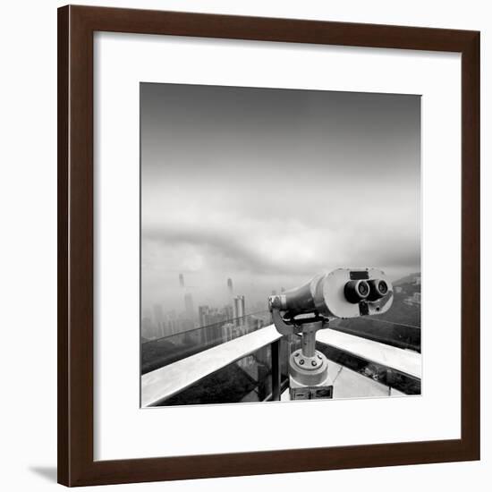 Kowloon View-Rob Cherry-Framed Giclee Print