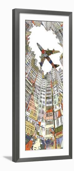 Kowloon Walled City-HR-FM-Framed Art Print