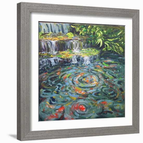 Koy Carp, Thailand, 2018-Andrew Macara-Framed Giclee Print