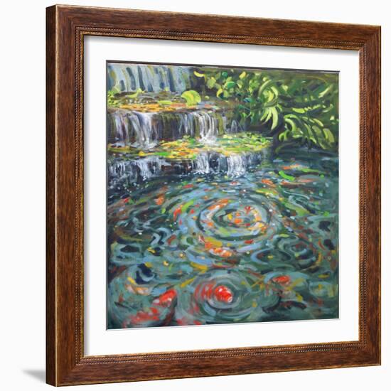 Koy Carp, Thailand, 2018-Andrew Macara-Framed Giclee Print