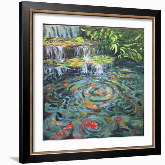 Koy Carp, Thailand, 2018-Andrew Macara-Framed Giclee Print