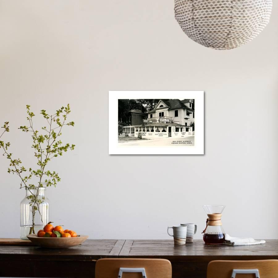 Kozy Inn Cedar Rapids Iowa Art Print By Com