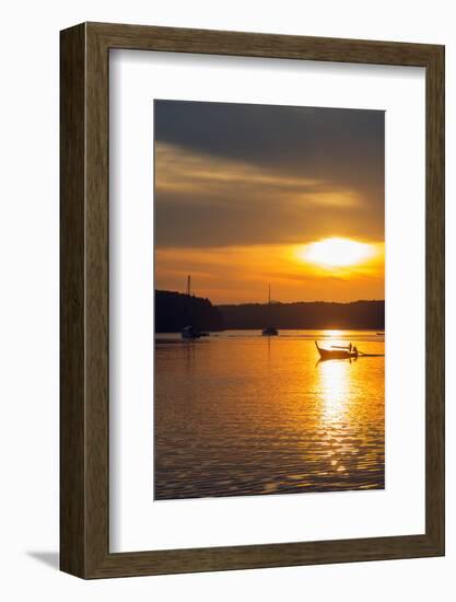 Krabi Estuary Sunrise, Krabi, Thailand, Southeast Asia, Asia-Christian Kober-Framed Photographic Print