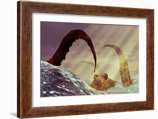 Kraken-Christian Darkin-Framed Photographic Print