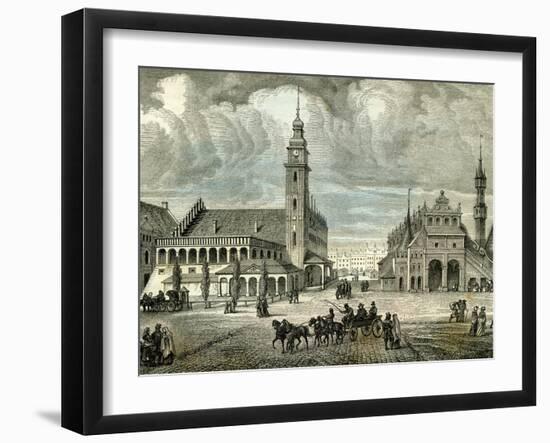 Krakow Cracovie Poland 19th Century-null-Framed Giclee Print