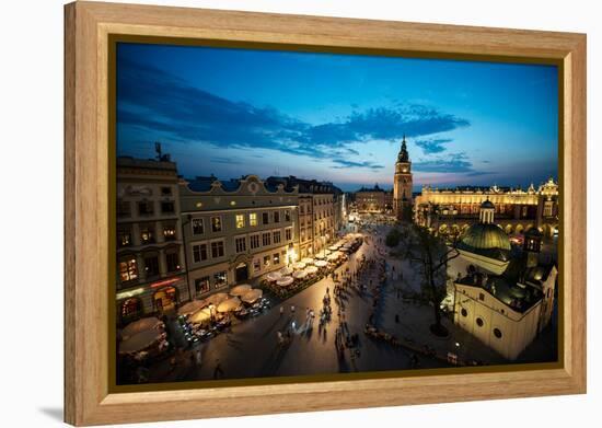 Krakow Market Square, Poland-Zarnell-Framed Premier Image Canvas