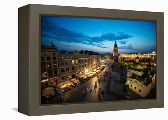 Krakow Market Square, Poland-Zarnell-Framed Premier Image Canvas