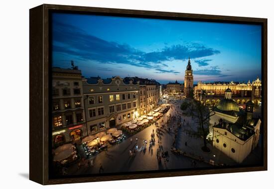 Krakow Market Square, Poland-Zarnell-Framed Premier Image Canvas