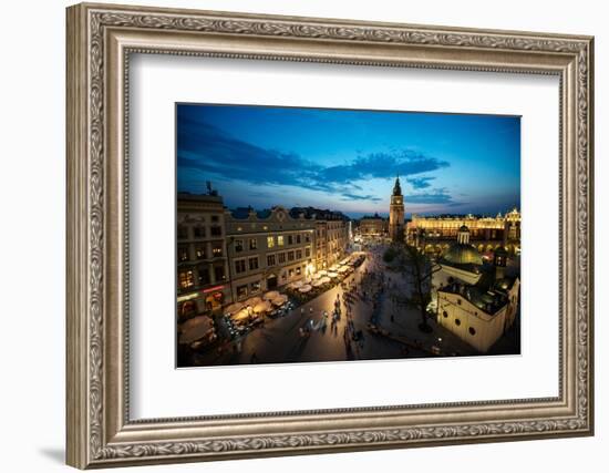 Krakow Market Square, Poland-Zarnell-Framed Photographic Print