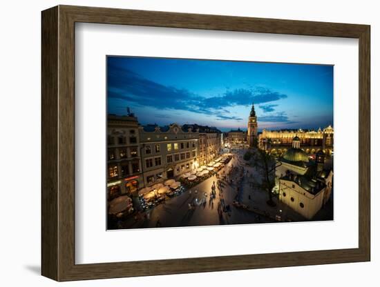 Krakow Market Square, Poland-Zarnell-Framed Photographic Print