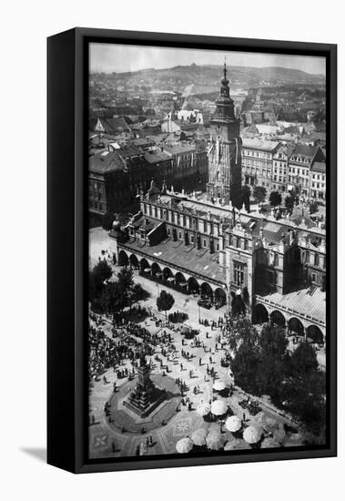 Krakow's Market Square-null-Framed Premier Image Canvas