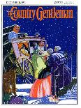 "Victorian Christmas Scene," Country Gentleman Cover, December 1, 1931-Kraske-Premier Image Canvas