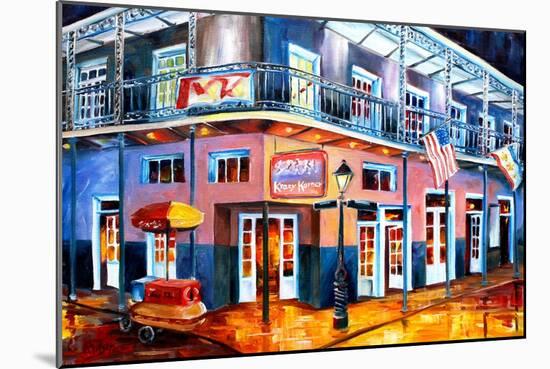 Krazy  Korner on Bourbon Street-Diane Millsap-Mounted Art Print