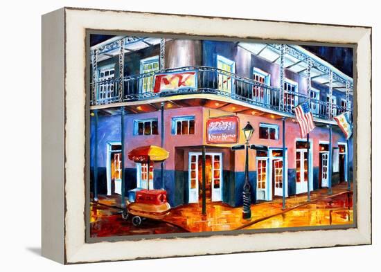 Krazy  Korner on Bourbon Street-Diane Millsap-Framed Stretched Canvas